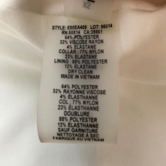 Elie Tahari Adriano 2 in 1 crop cocoon convertible jacket - Picture 7 of 8